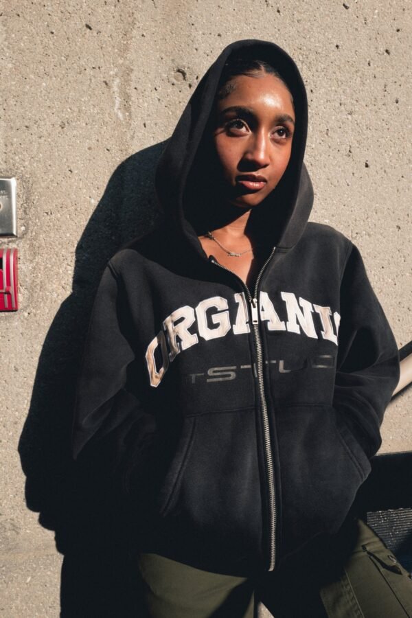 ORGANIC ZIP HOODIE - Image 2